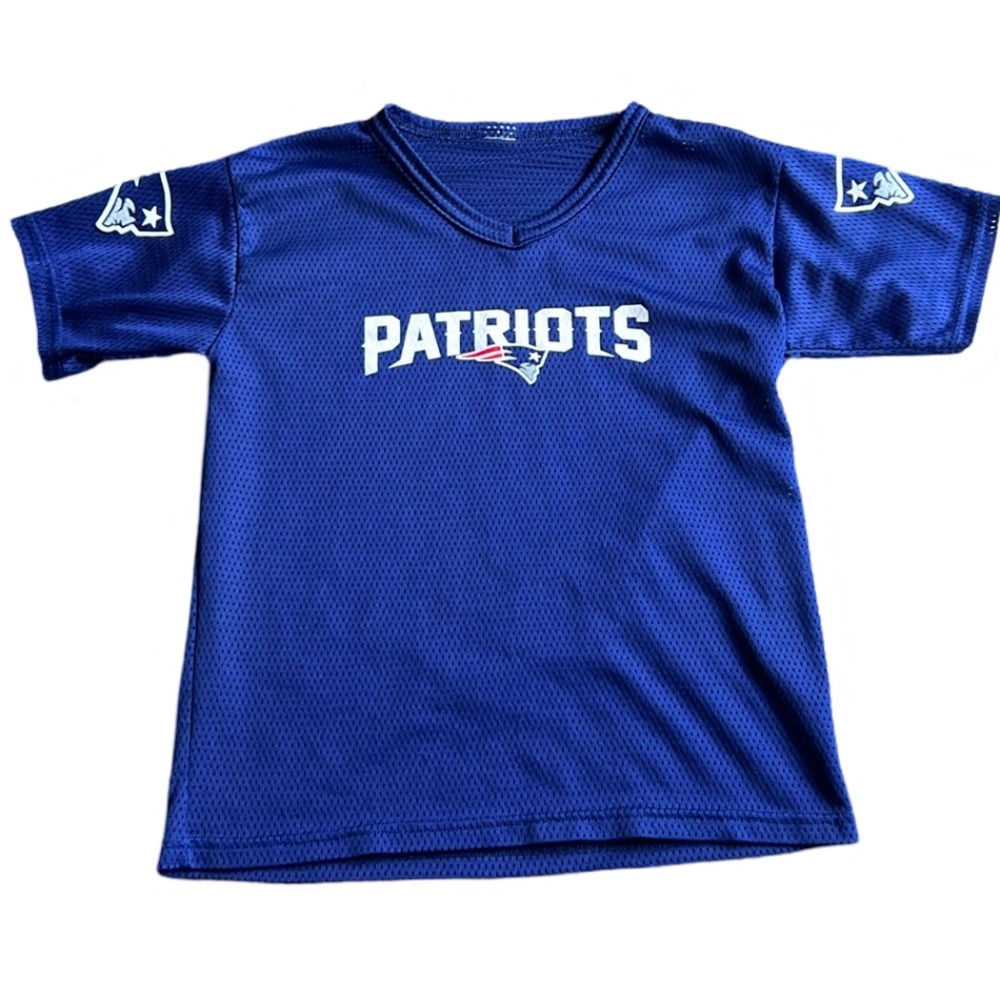 Franklin Youth Mesh Patriots Football Jersey